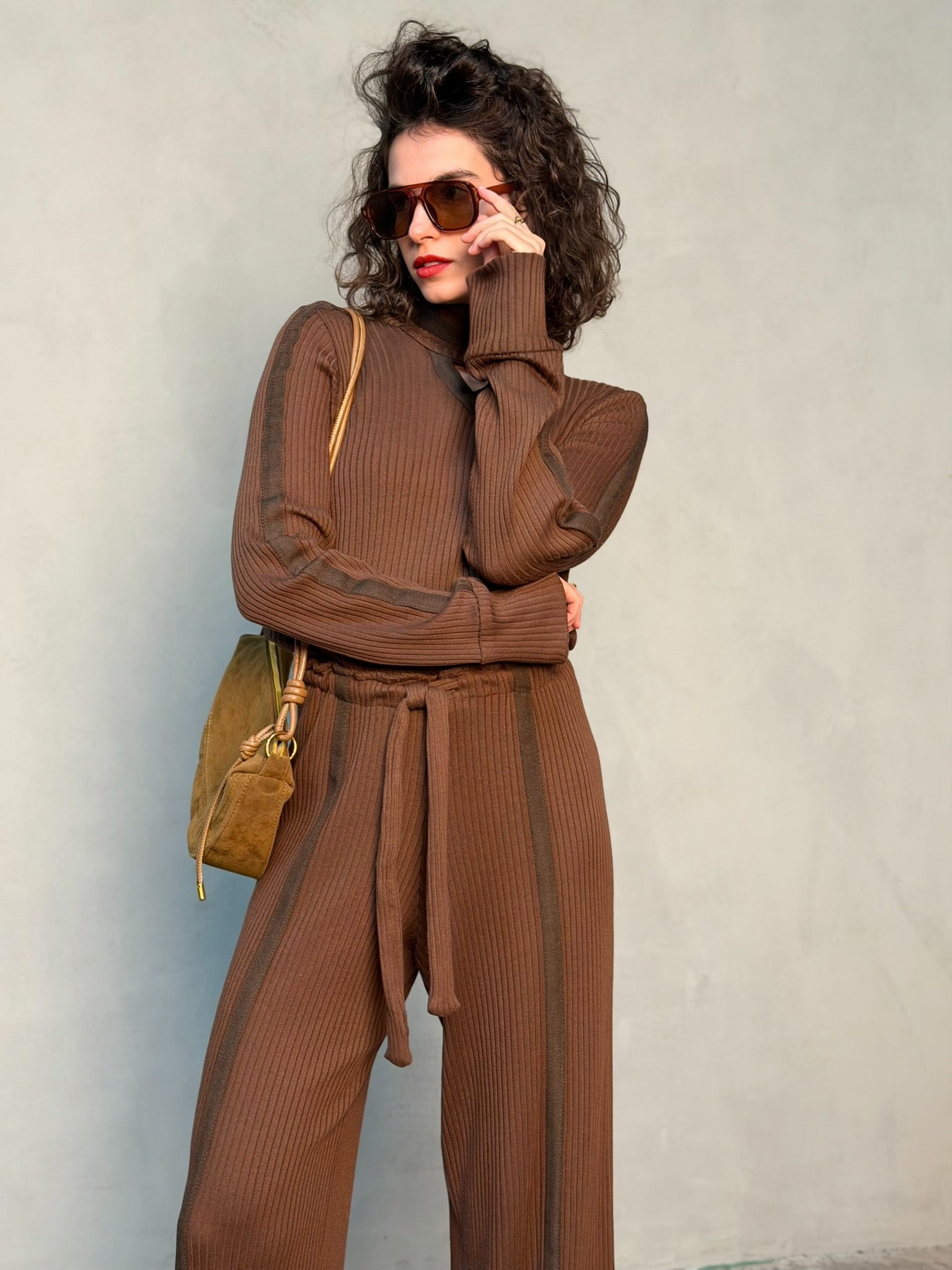 גולף קלואי חום שוקולד