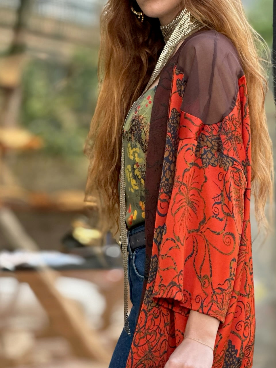 קימונו סאקורה - בריק פרחים