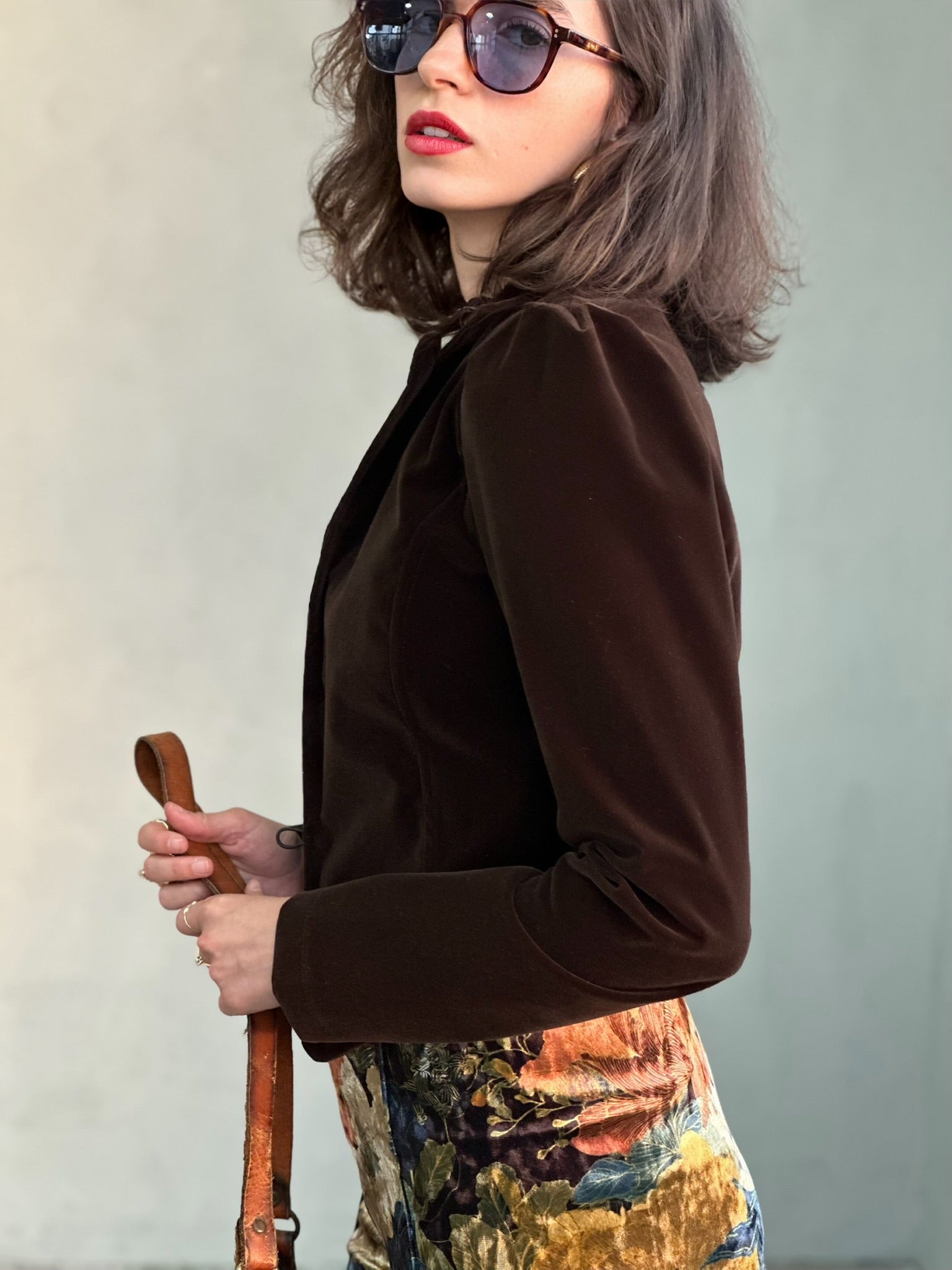 ג׳קט שיקגו - חום