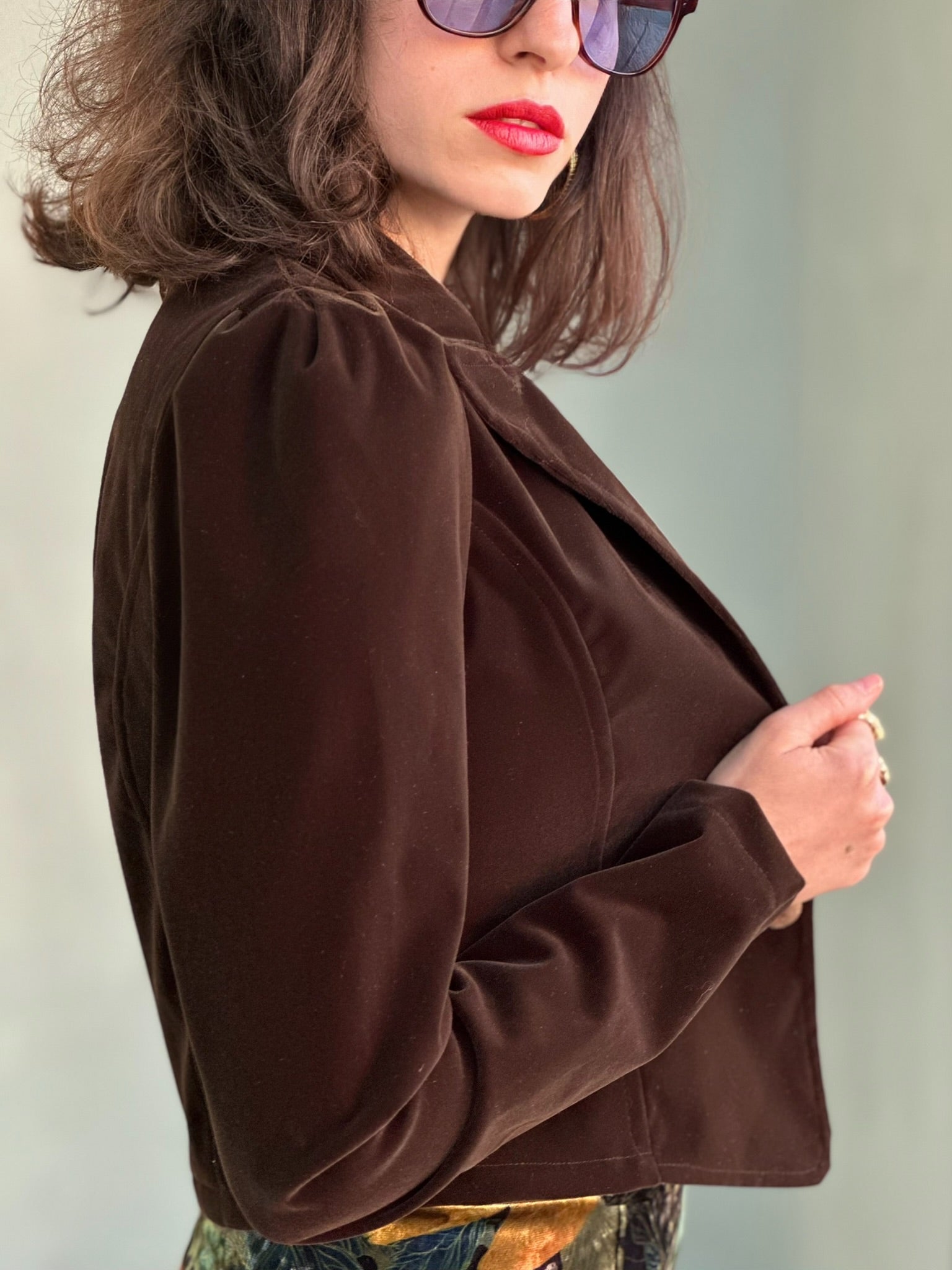 ג׳קט שיקגו - חום