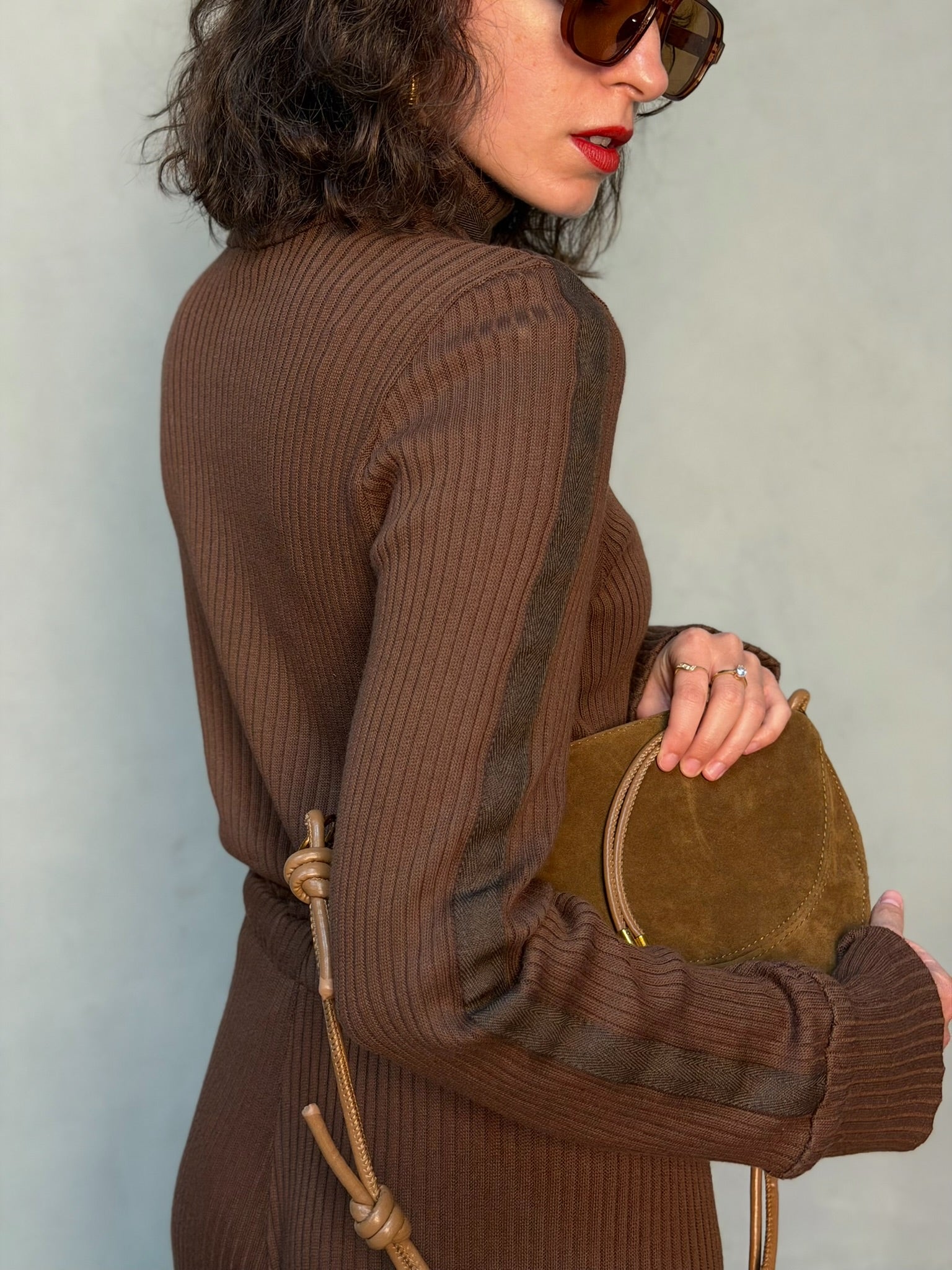 גולף קלואי חום שוקולד