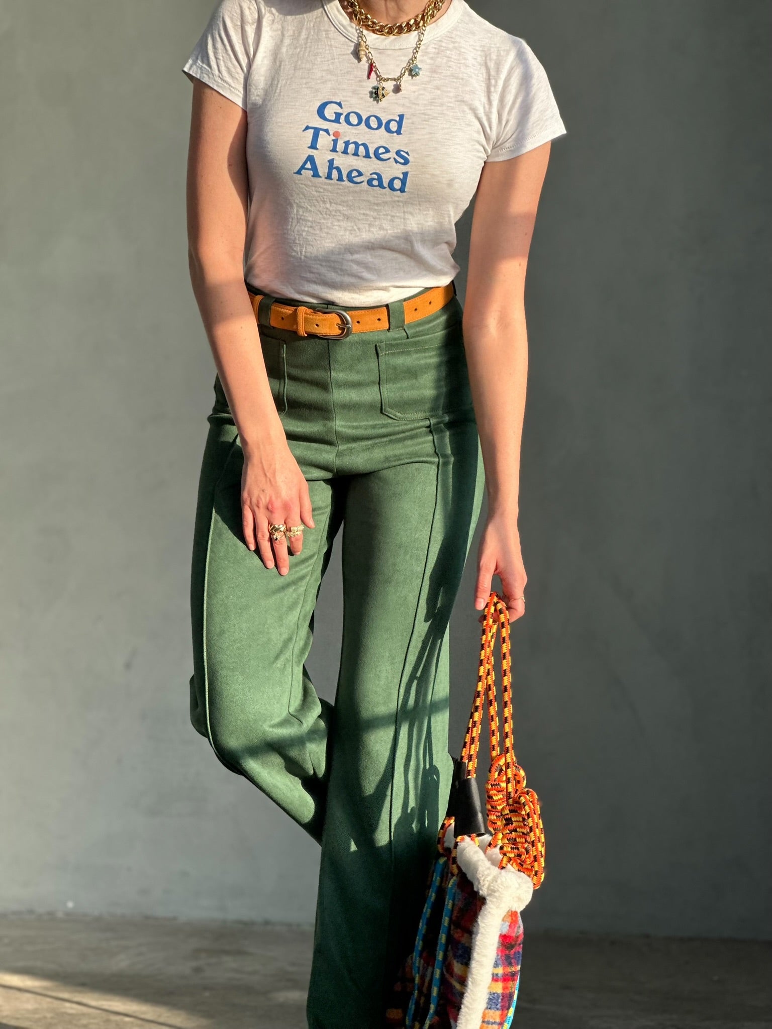 מכנסי טורונטו - ירוק