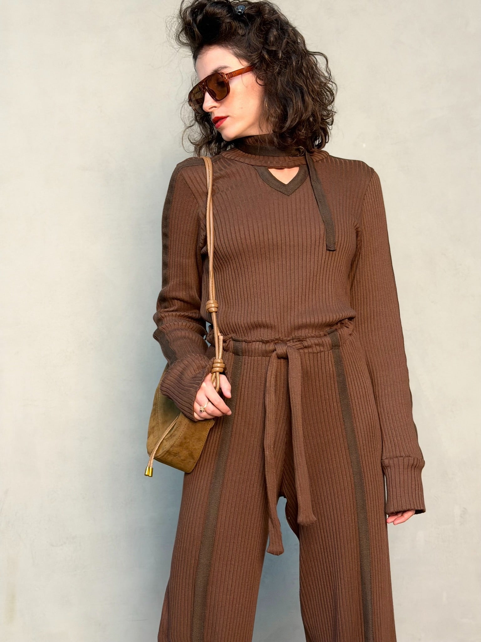 גולף קלואי חום שוקולד