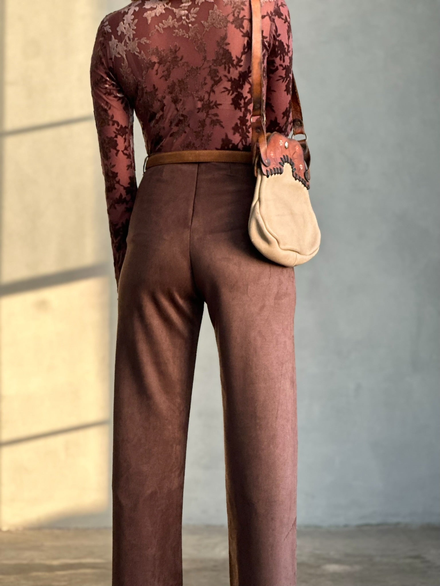 מכנסי טורונטו - חום