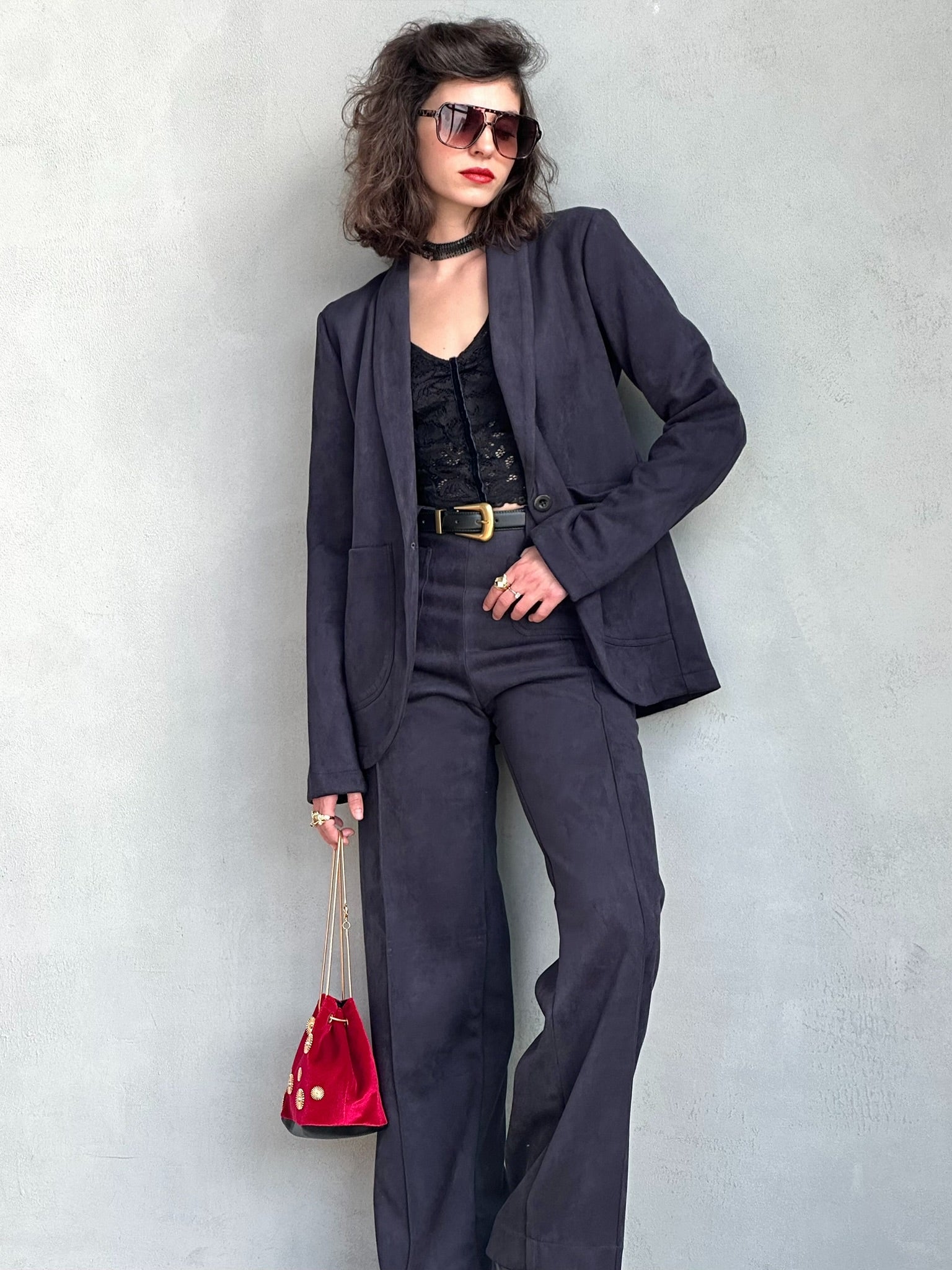 בלייזר טורונטו - שחור דהוי