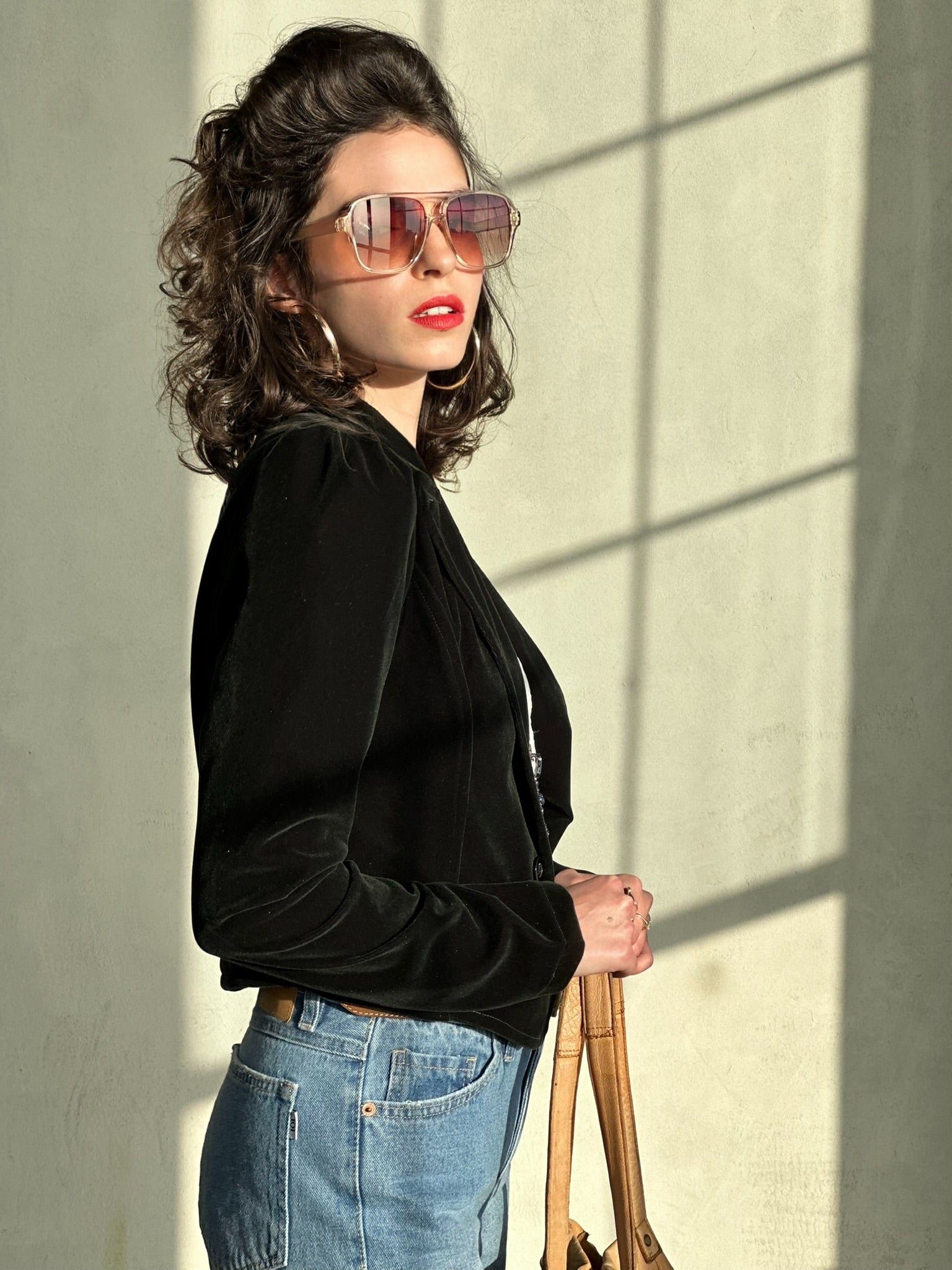 ג׳קט שיקגו - ירוק בקבוק כהה מאוד