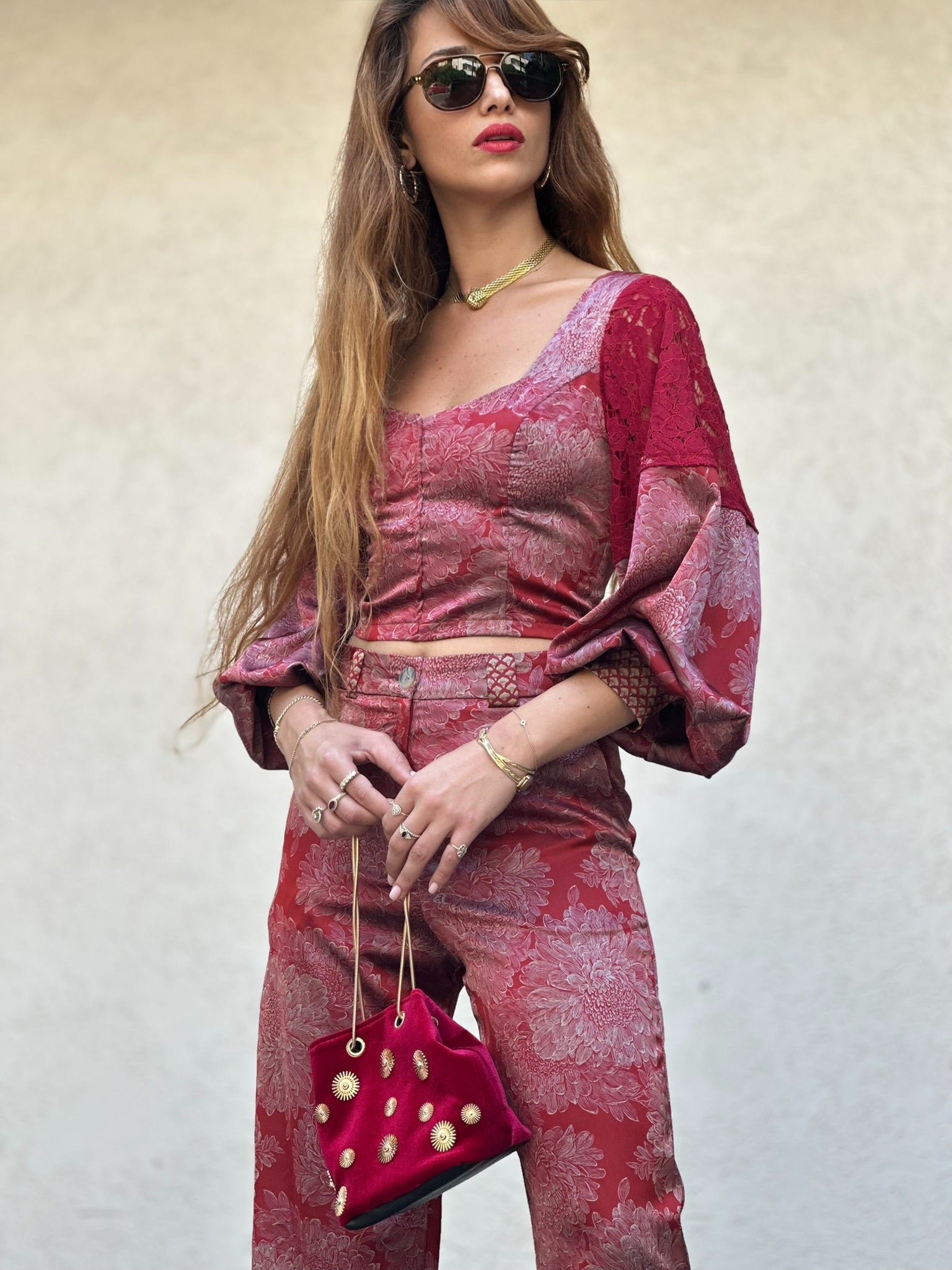 טופ ססילה - אדום