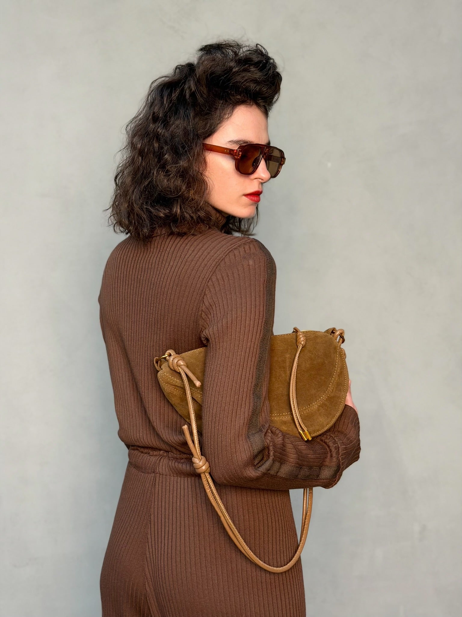 גולף קלואי חום שוקולד