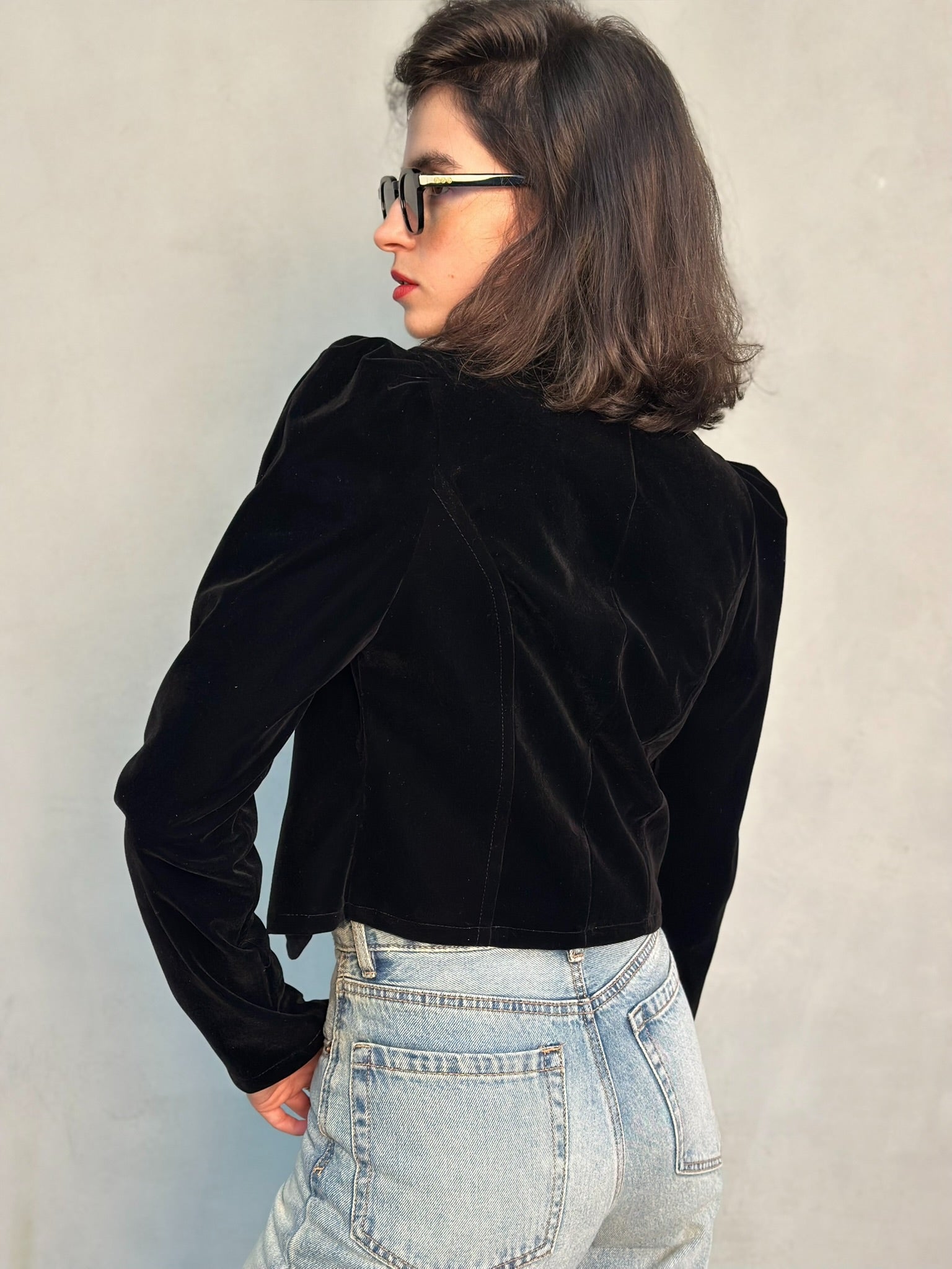 ג׳קט שיקגו - שחור