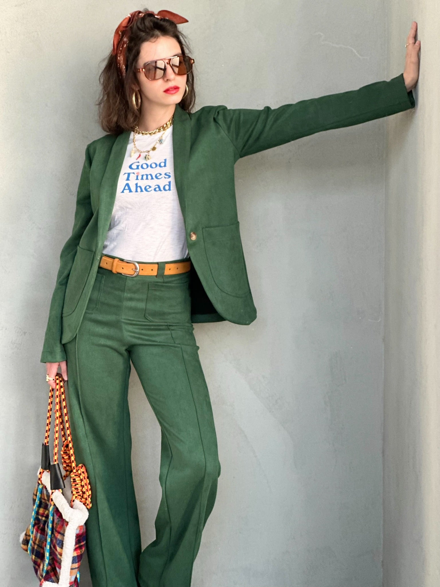 מכנסי טורונטו - ירוק