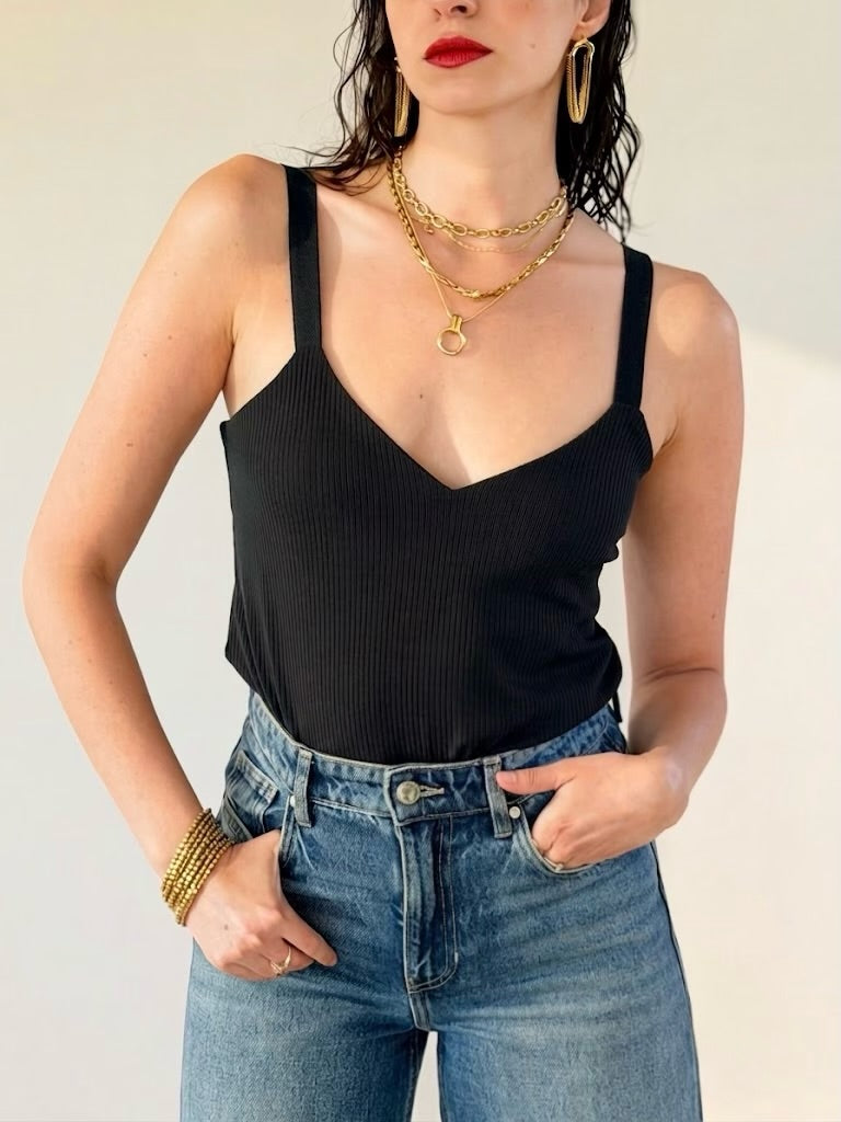 גופיית ג׳סי - ריב שחור