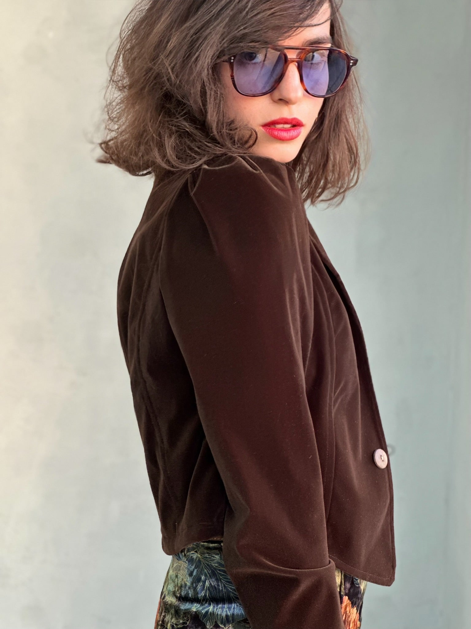 ג׳קט שיקגו - חום