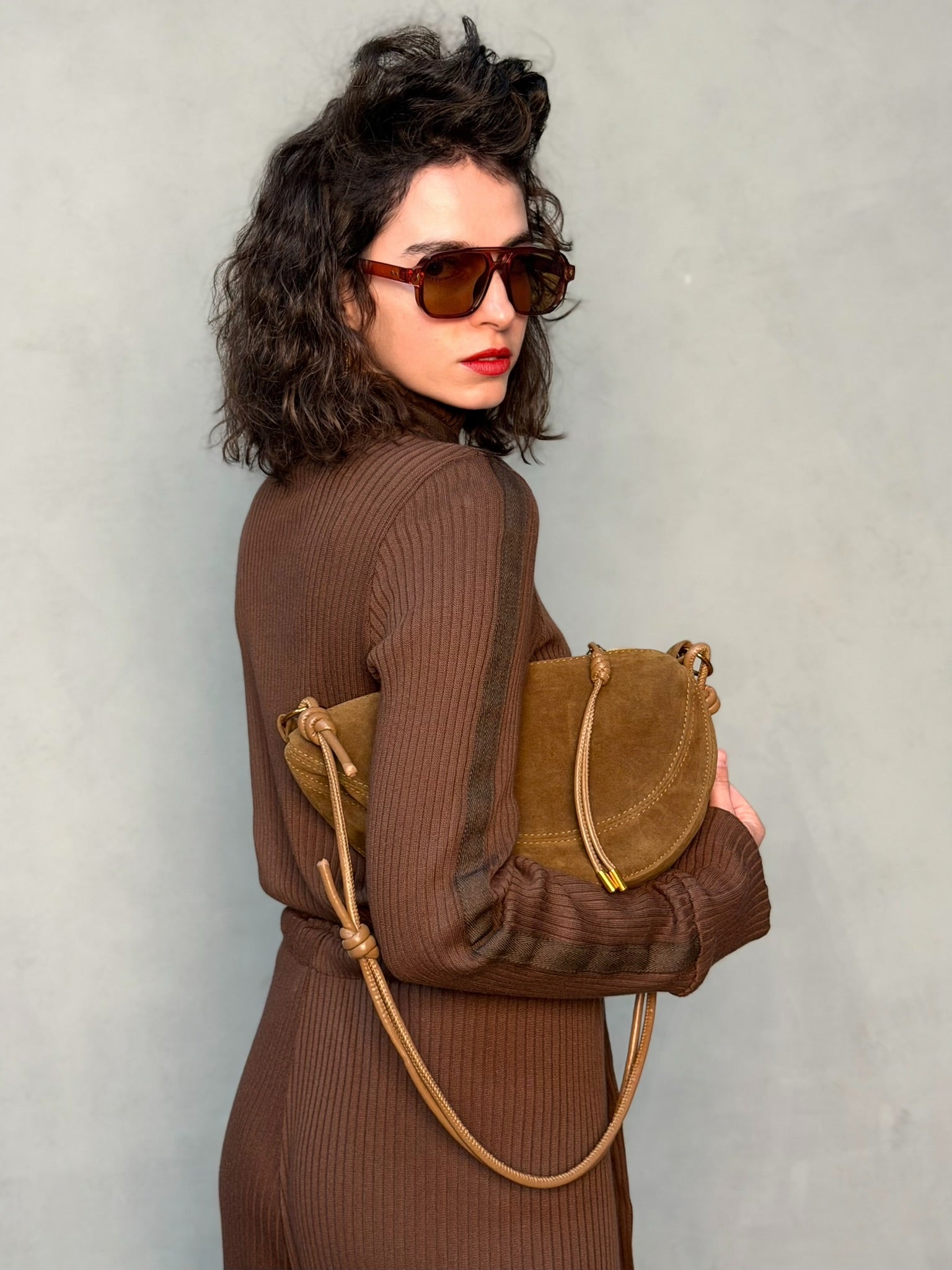 גולף קלואי חום שוקולד