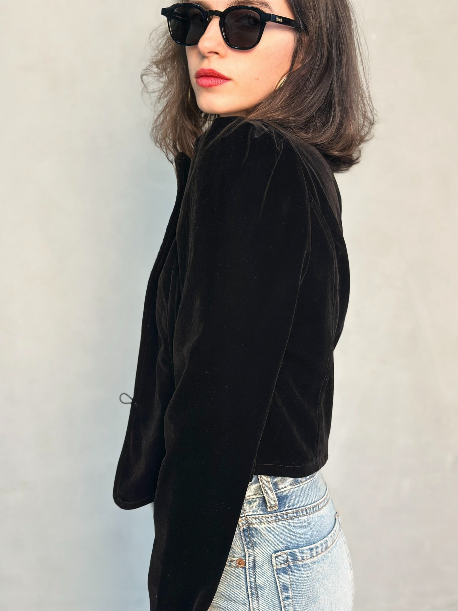 ג׳קט שיקגו - שחור