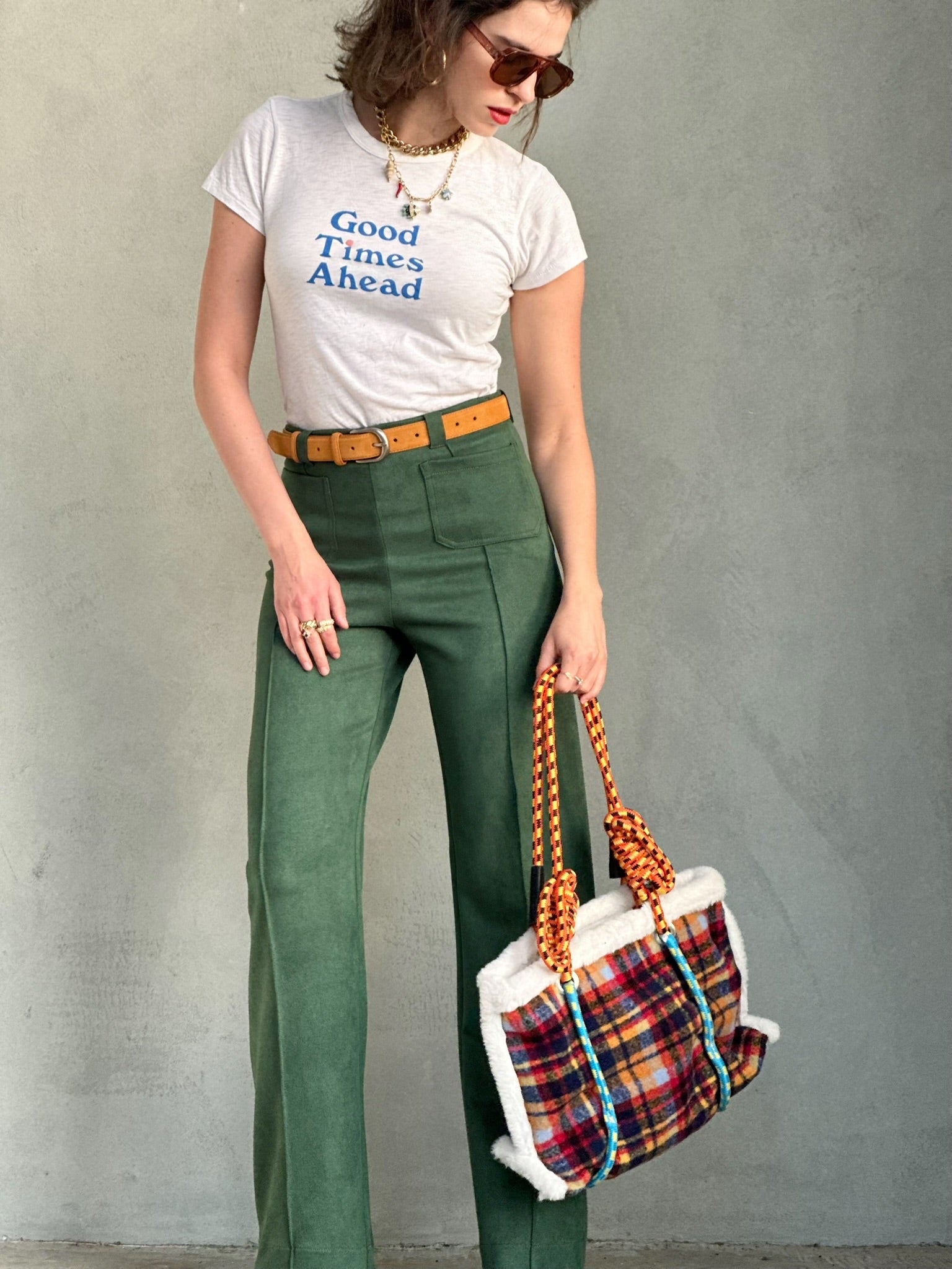 מכנסי טורונטו - ירוק