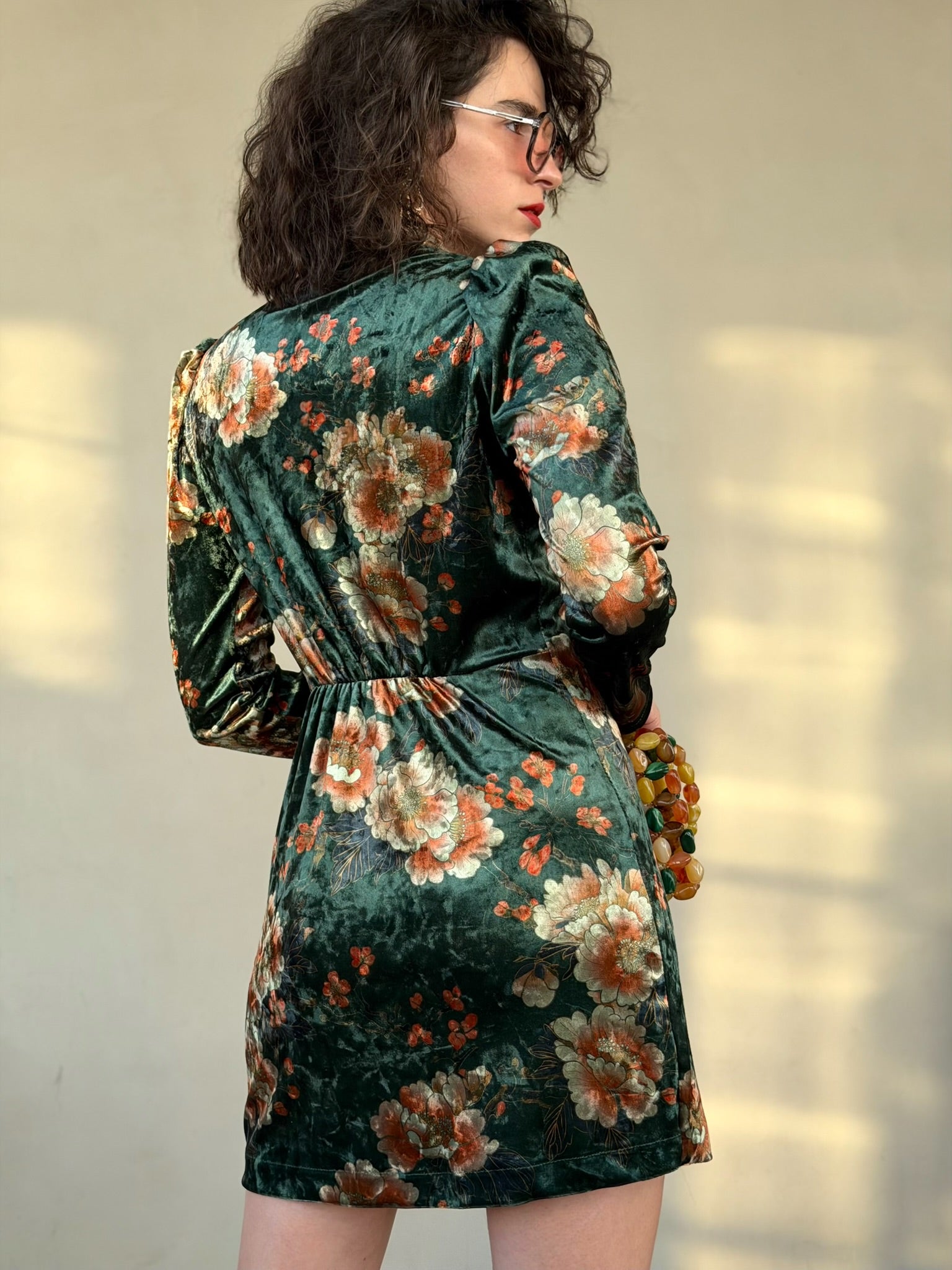 שמלת ברלין - ירוק בקבוק