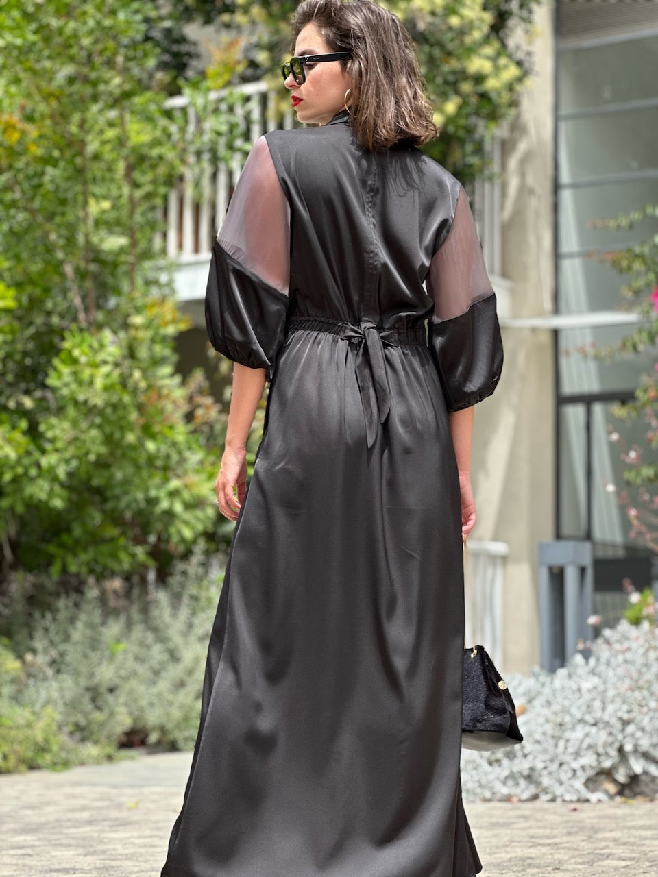 שמלת אופליה - שחור
