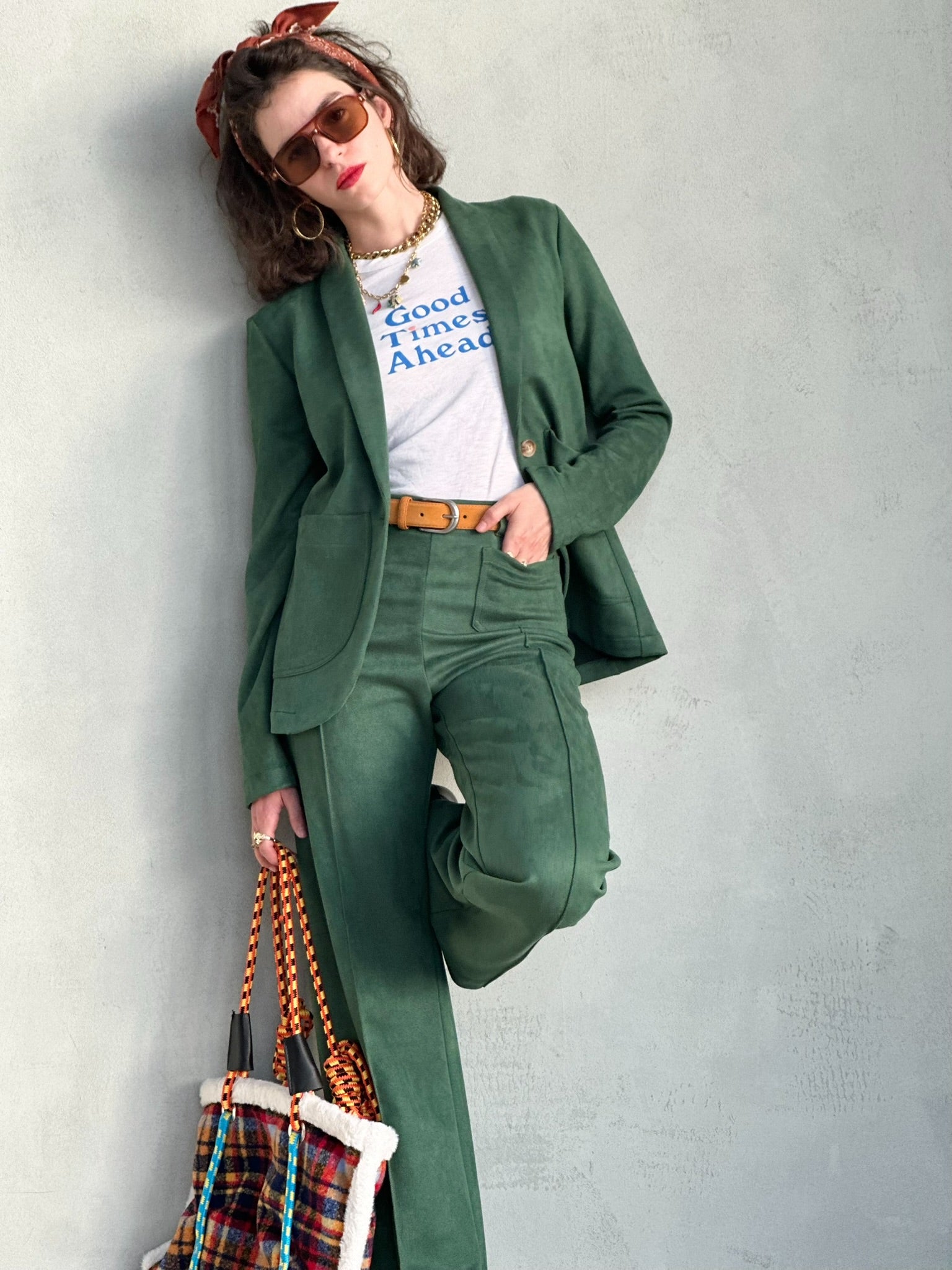 מכנסי טורונטו - ירוק