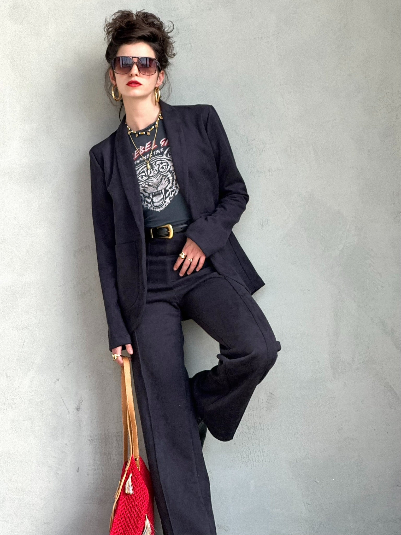 בלייזר טורונטו - שחור דהוי