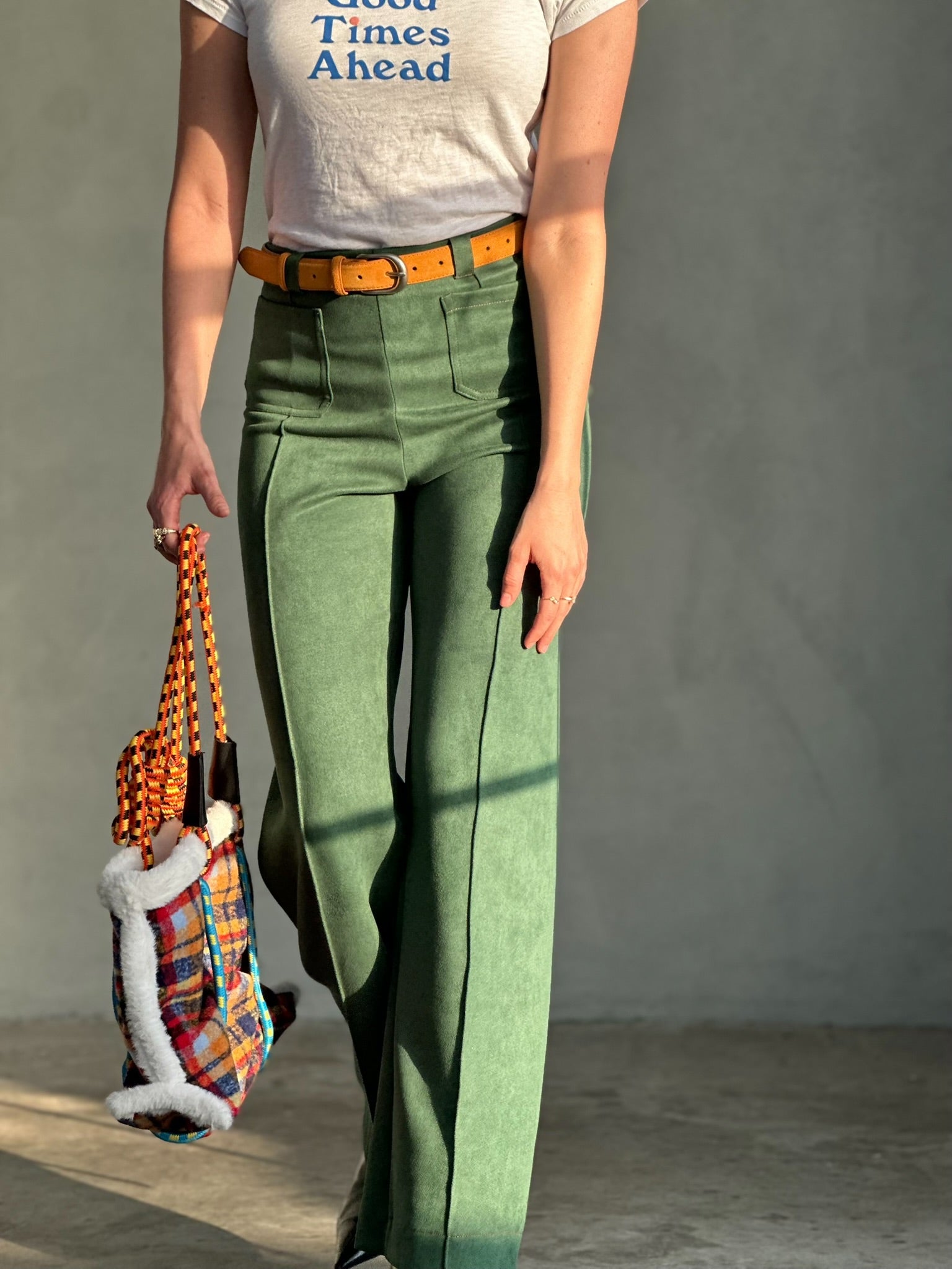 מכנסי טורונטו - ירוק