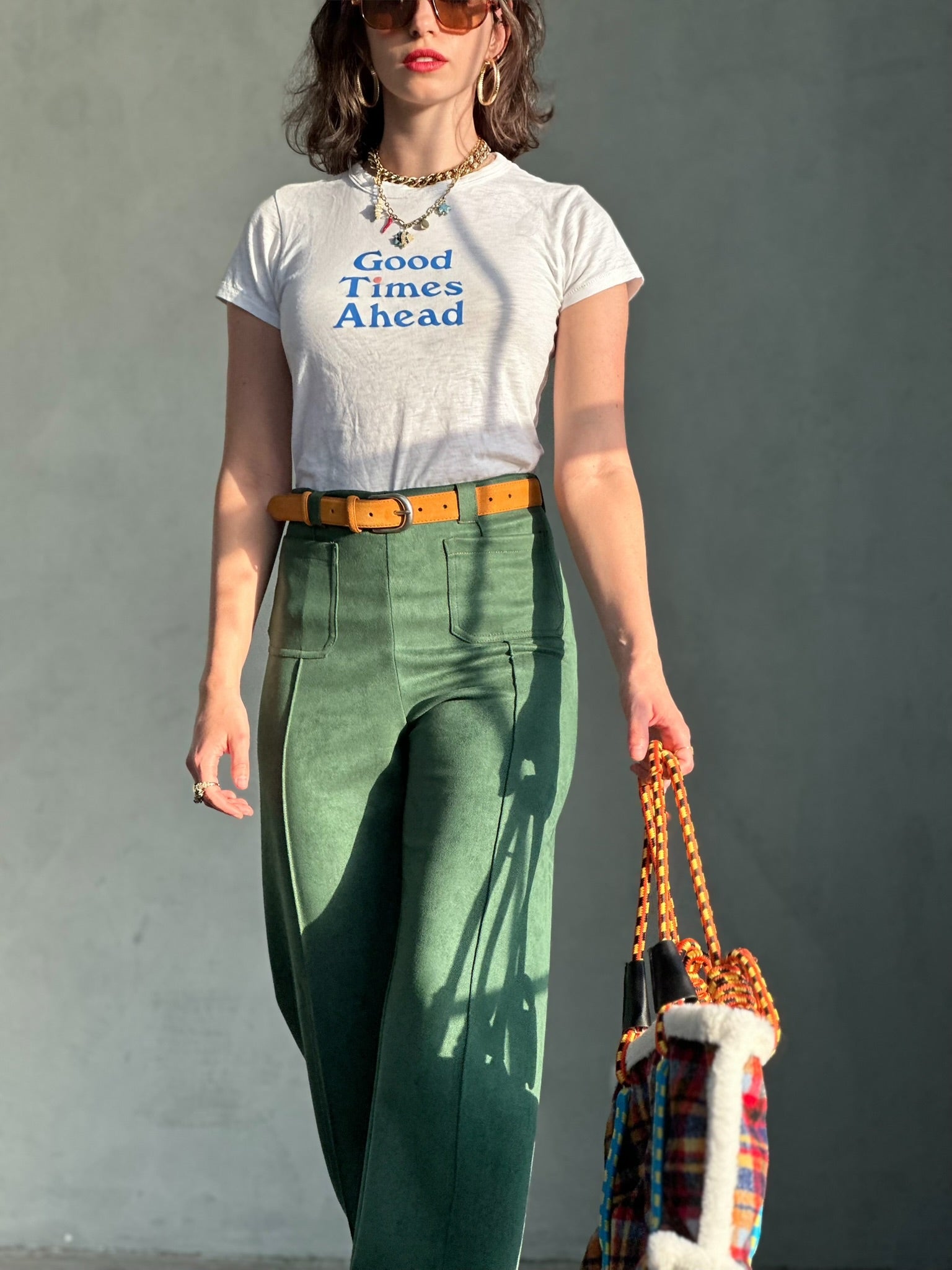 מכנסי טורונטו - ירוק