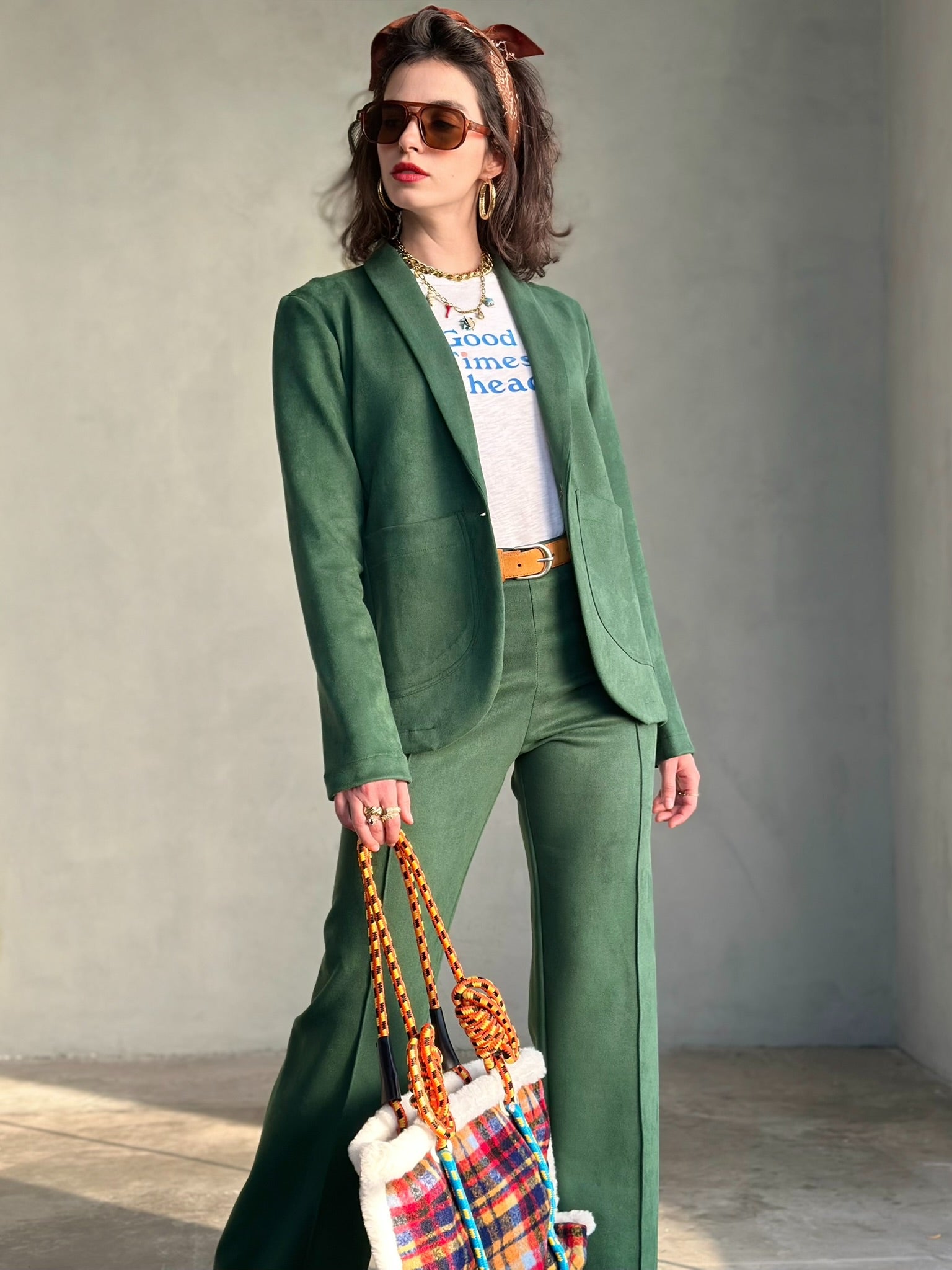 מכנסי טורונטו - ירוק