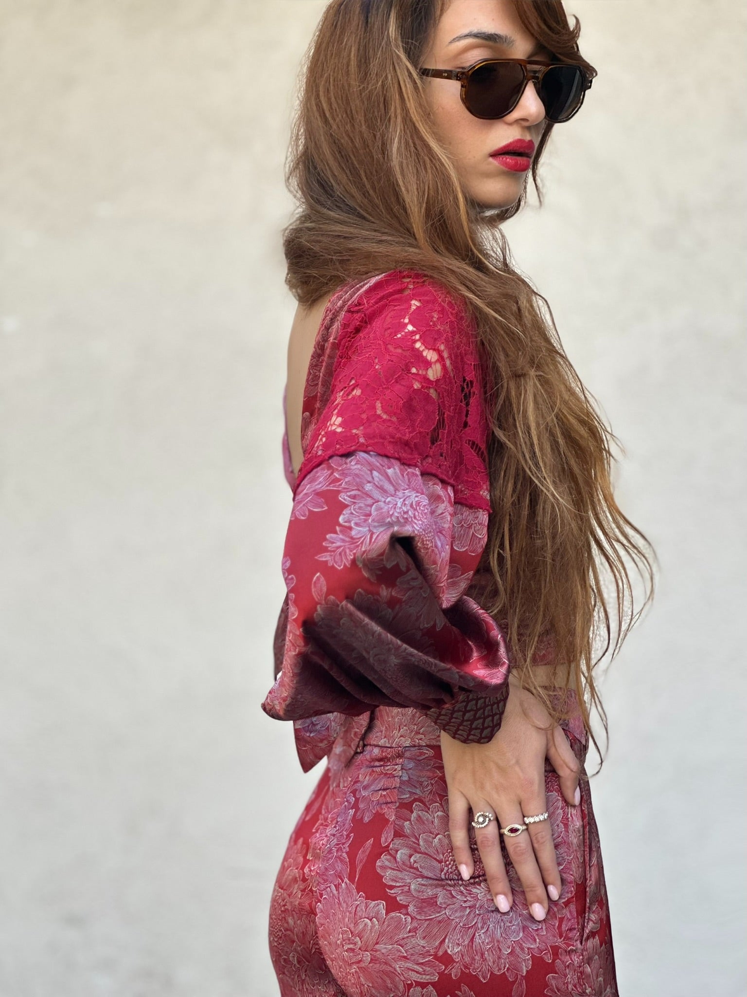 טופ ססילה - אדום