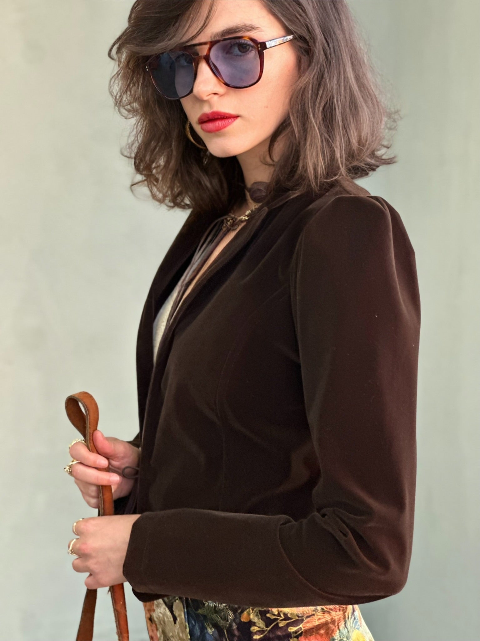 ג׳קט שיקגו - חום