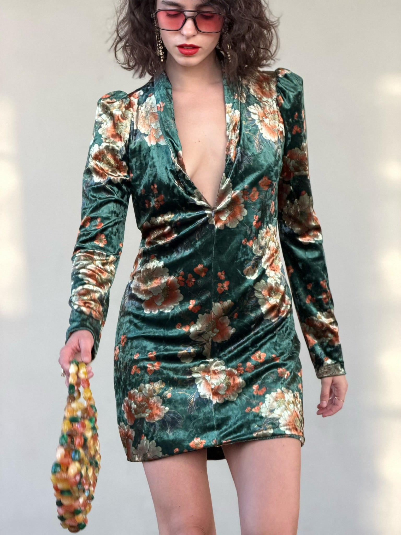 שמלת ברלין - ירוק בקבוק