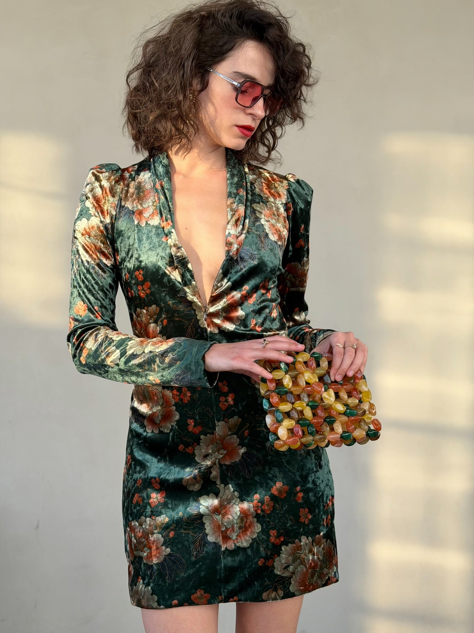 שמלת ברלין - ירוק בקבוק