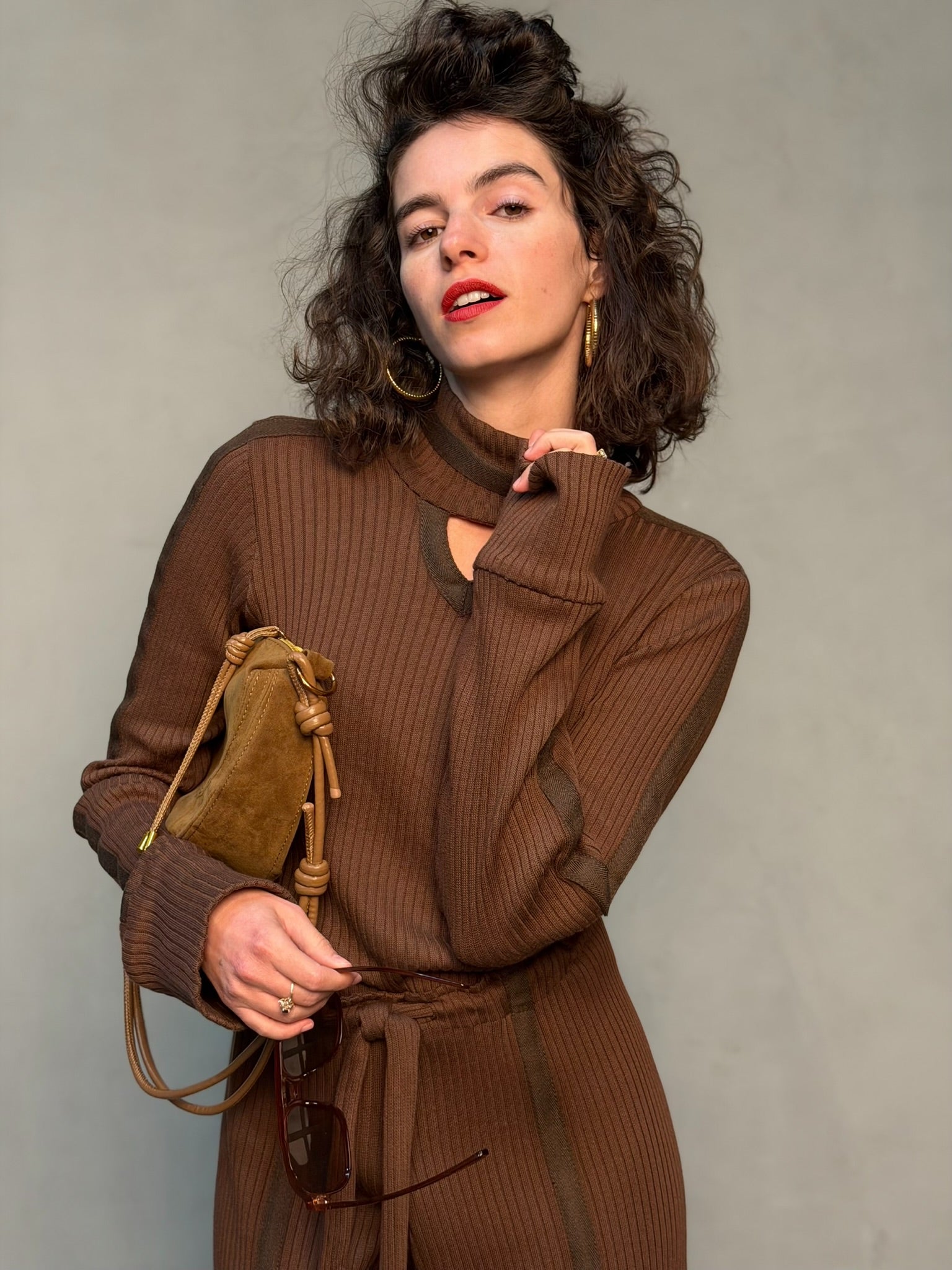 גולף קלואי חום שוקולד