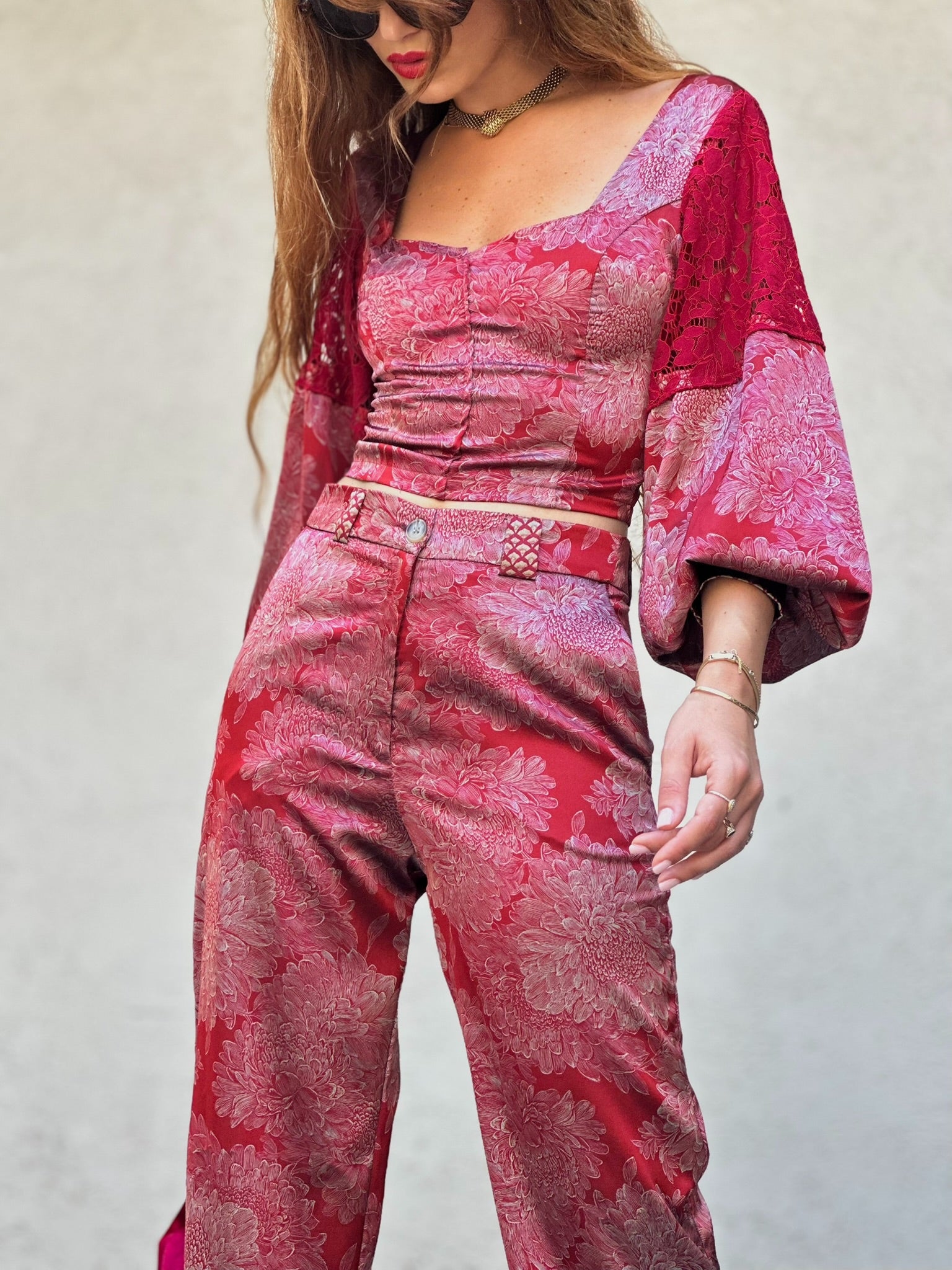 טופ ססילה - אדום