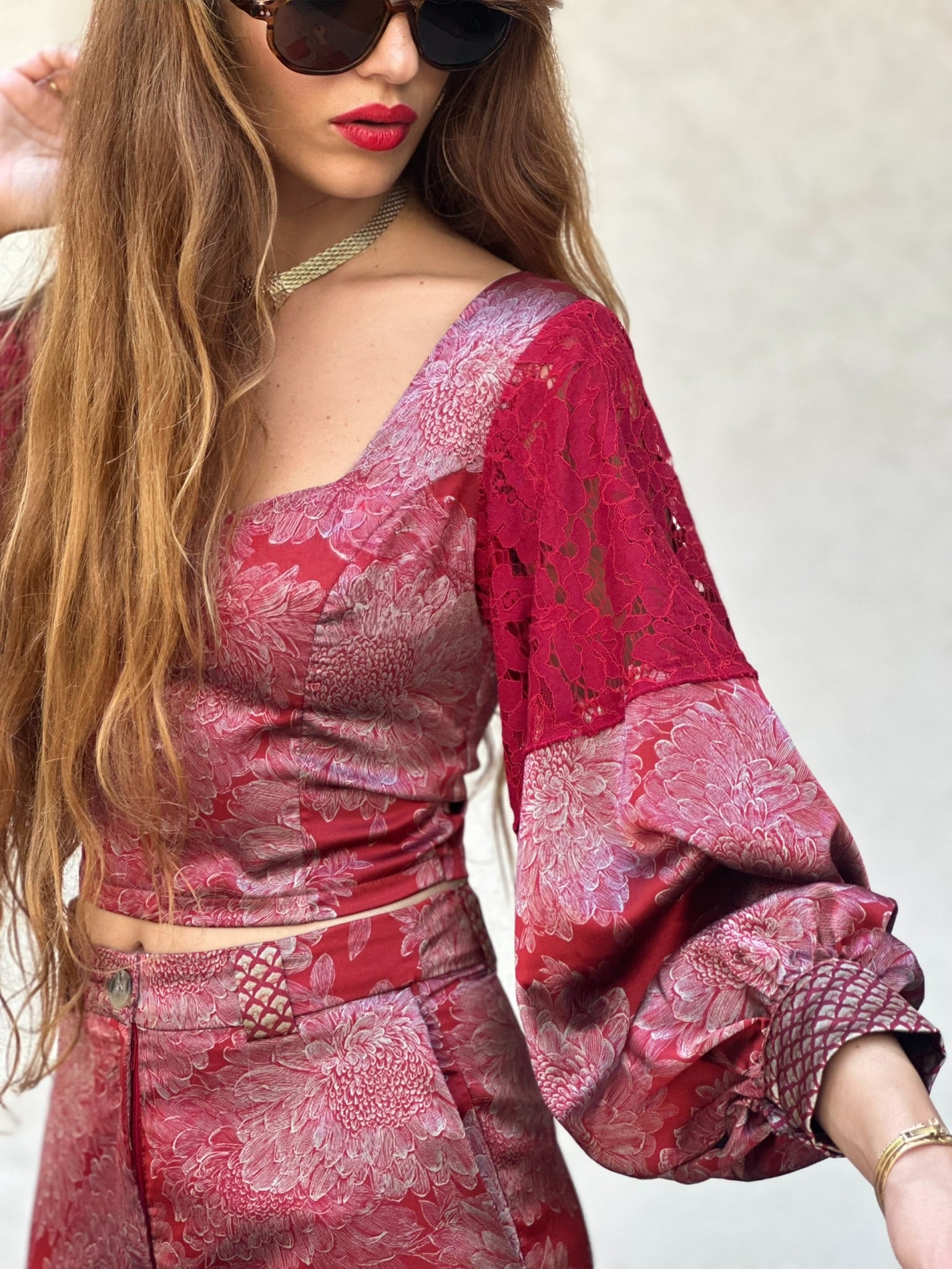 טופ ססילה - אדום